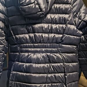 Michael Kors Monogram Black Puffer Jacket